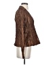Dorothee Bis Brown Long Sleeve Blouse Size S - photo 4