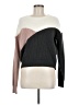 Shein 100% Acrylic Color Block Gray Pullover Sweater Size M - photo 1