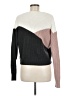 Shein 100% Acrylic Color Block Gray Pullover Sweater Size M - photo 2
