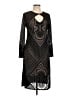 Bold Elements Graphic Black Cocktail Dress Size L - photo 1
