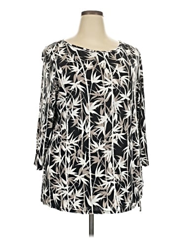 Ruby Rd. 3/4 Sleeve Blouse (view 1)