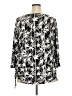 Ruby Rd. Black 3/4 Sleeve Blouse Size 3X - photo 2