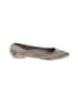 FRYE Metallic Gray Flats Size 8 1/2 - photo 1