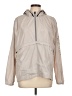 Nine West 100% Polyester Gray Windbreaker Size L - photo 1