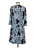 Sandra Darren Paisley Blue Casual Dress Size S - photo 2