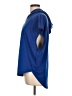 Shein 100% Polyester Blue Short Sleeve Turtleneck Size 12 - photo 5