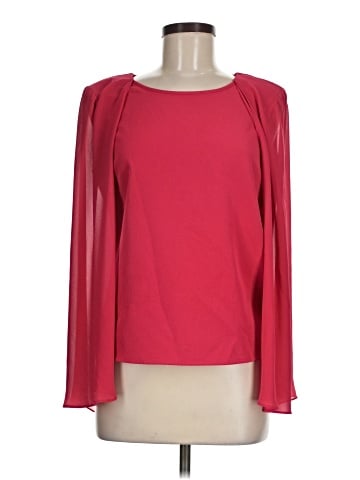 Belle Badgley Mischka Long Sleeve Blouse (view 1)
