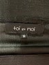 Toi et Moi 100% Polyester Floral Black Formal Skirt Size M - photo 4