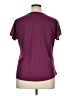 Zelos 100% Polyester Burgundy Short Sleeve Top Size XL - photo 2
