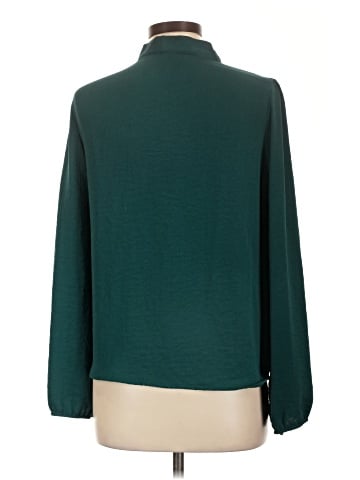 Crescent & Willough Long Sleeve Blouse (view 2)