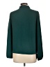 Crescent & Willough 100% Polyester Green Long Sleeve Blouse Size L - photo 2
