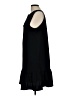 Halogen 100% Polyester Solid Black Casual Dress Size L - photo 5
