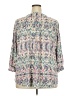 Rose + Olive Pink 3/4 Sleeve Blouse Size 3X - photo 2