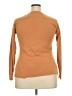Unbranded Floral Orange Tan Pullover Sweater Size XS (estimated) - photo 2