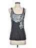 Express 100% Rayon Gray Tank Top Size S - photo 1