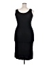 Doublju Solid Black Cocktail Dress Size 3X - photo 2