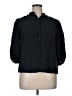 Max Studio Black 3/4 Sleeve Blouse Size XL - photo 1