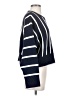 Gap 100% Cotton Stripes Blue Pullover Sweater Size S - photo 4