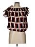 Blush 100% Cotton Brown Sleeveless Blouse Size L - photo 1
