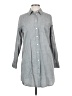 Equipment Gray Long Sleeve Button-Down Shirt Size XS - photo 1
