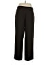 JM Collection 100% Polyester Solid Black Casual Pants Size 14 (petite) - photo 2