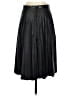 J.Crew 100% Polyester Black Faux Leather Skirt Size 2 - photo 2