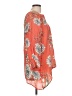 Spense Orange Short Sleeve Blouse Size L - photo 4