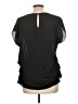 Doublju 100% Polyester Black Short Sleeve Top Size XL - photo 2