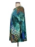 Unbranded Teal Blue Long Sleeve Blouse Size L (estimated) - photo 5