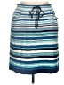 Max Studio Stripes Blue Casual Skirt Size XL - photo 1