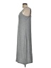 Gap Solid Gray Casual Dress Size Lg Petite - photo 5