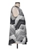 New Directions Silver Sleeveless Blouse Size L - photo 4