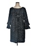 Tacera Animal Print Gray Casual Dress Size 1X - photo 1