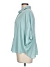 Gerard Darel 100% Silk Teal Short Sleeve Silk Top Size 10 (42) - photo 5