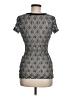 BKE Silver Short Sleeve Top Size M - photo 2