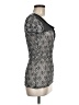 BKE Silver Short Sleeve Top Size M - photo 4