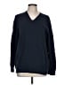 Brooks Brothers 100% Supima Cotton Solid Blue Pullover Sweater Size L - photo 1