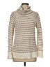 Banana Republic Filpucci Stripes Ivory Wool Pullover Sweater Size M - photo 1