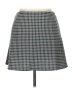 Aqua Houndstooth Gray Casual Skirt Size XL - photo 1