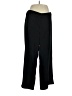 Roz & Ali Stripes Black Dress Pants Size XL - photo 1