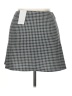 Aqua Houndstooth Gray Casual Skirt Size XL - photo 2