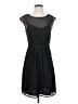 J.Crew 100% Polyester Chevron-herringbone Black Casual Dress Size 4 - photo 1