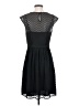 J.Crew 100% Polyester Chevron-herringbone Black Casual Dress Size 4 - photo 2