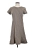 Ann Taylor LOFT Tweed Gray Casual Dress Size 4 - photo 1