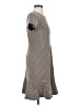 Ann Taylor LOFT Tweed Gray Casual Dress Size 4 - photo 4
