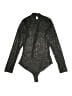 iris Metallic Black Bodysuit Size S - photo 1