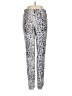 up! Animal Print Silver Casual Pants Size 2 - photo 1