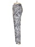 up! Animal Print Silver Casual Pants Size 2 - photo 5