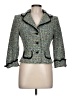 Kay Unger Tweed Green Blazer Size 10 - photo 1