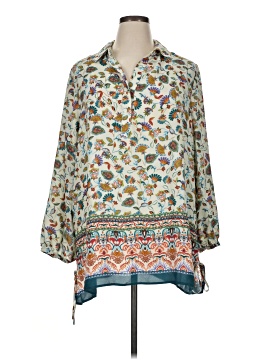 Cynthia Rowley Tjx 3/4 Sleeve Blouse
